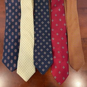 Lot of Vintage Neck Ties Lot 5C